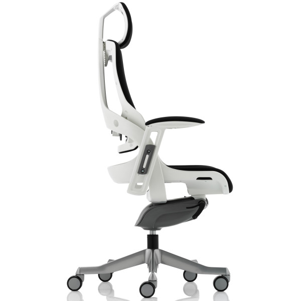 Zure Black Fabric Ergonomic Office Chair